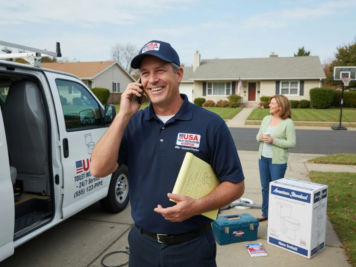 Toilet Installation Kamrar, IA FAQs